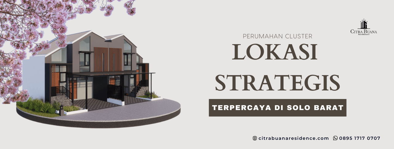 Perumahan Cluster Di Solo Barat