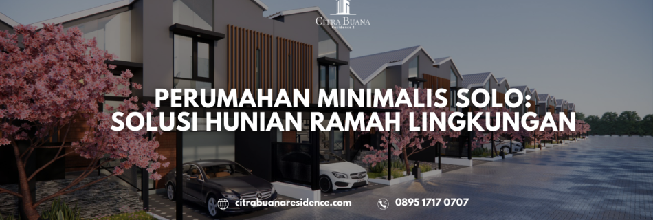 Perumahan Minimalis Solo