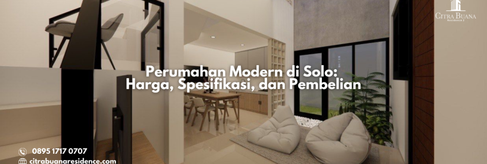 Perumahan Modern di Solo