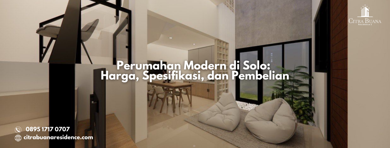 Perumahan Modern di Solo