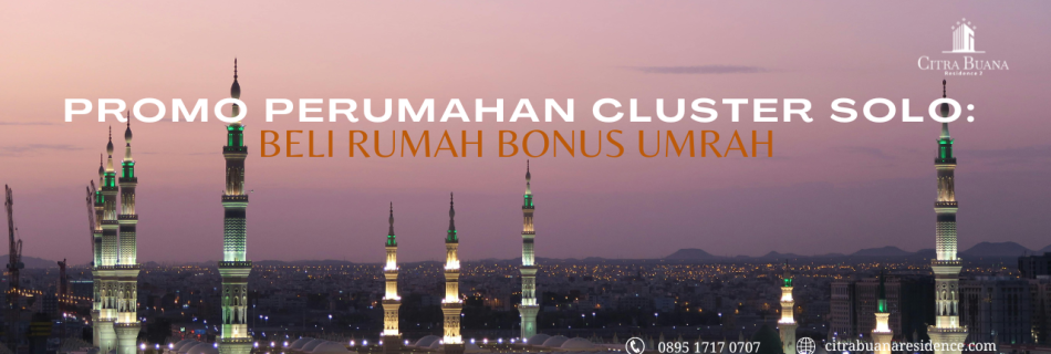 perumahan cluster solo umroh