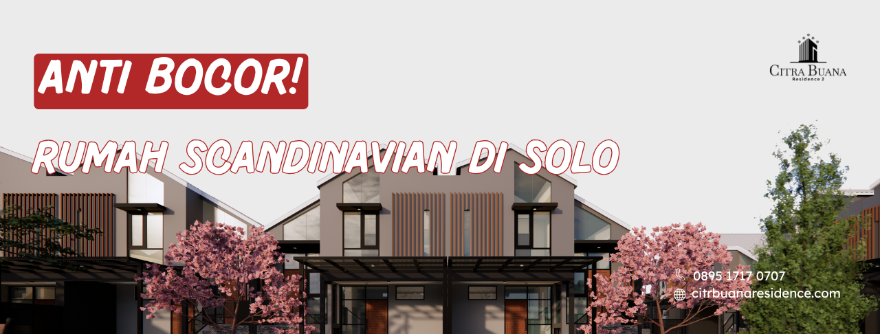 rumah scandinavian solo