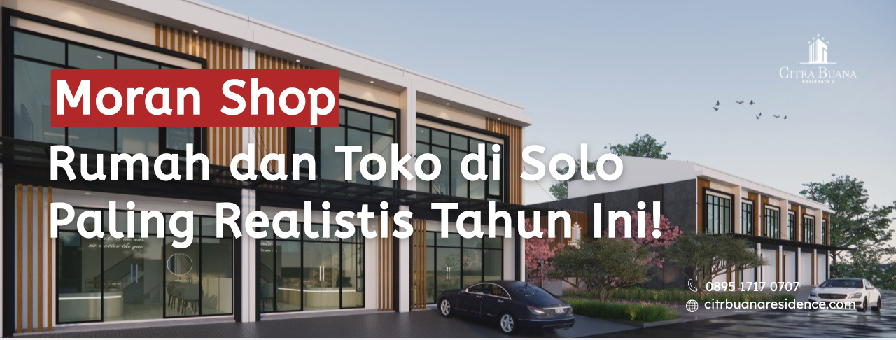 rumah toko solo