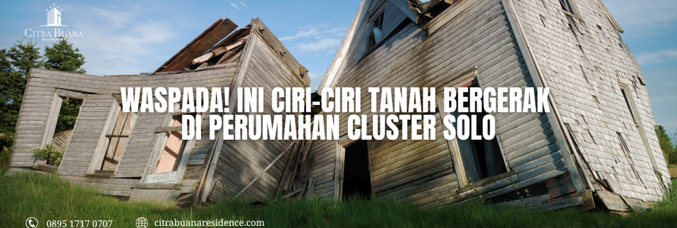 tanah perumahan cluster solo