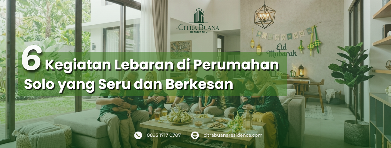 Kegiatan Lebaran Perumahan Solo