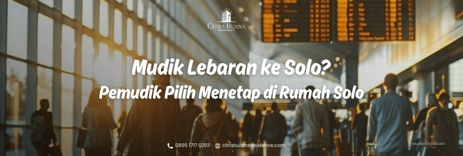 Pemudik Pilih Menetap di Rumah Solo