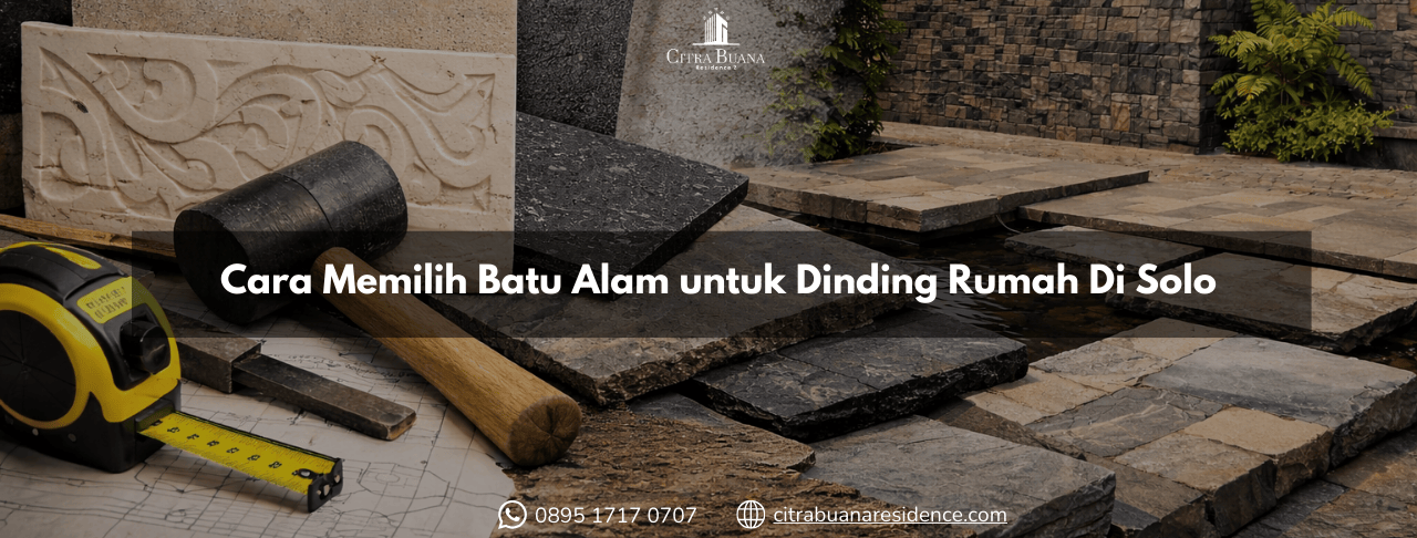 batu alam untuk dinding rumah solo