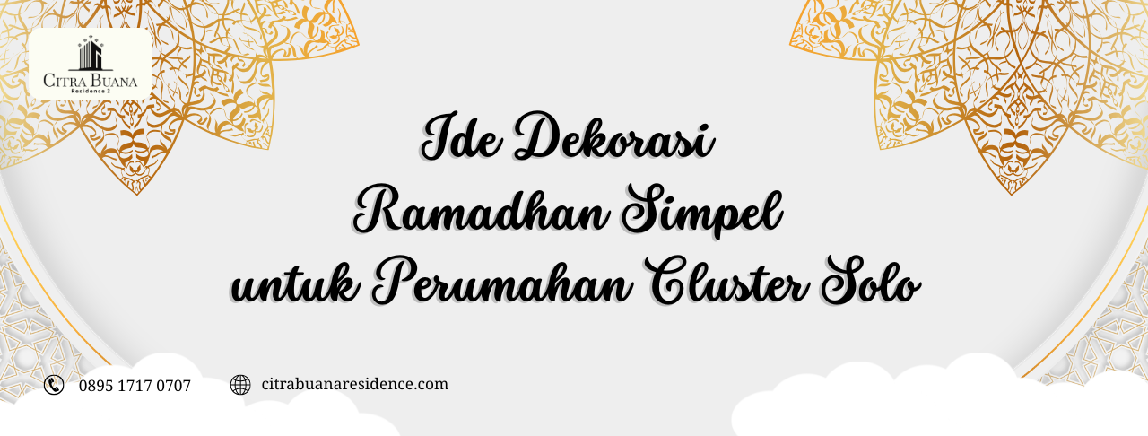 dekorasi perumahan cluster solo