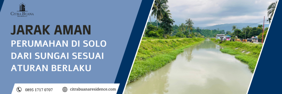 sungai perumahan di solo