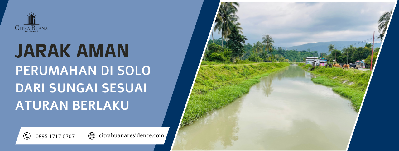 sungai perumahan di solo