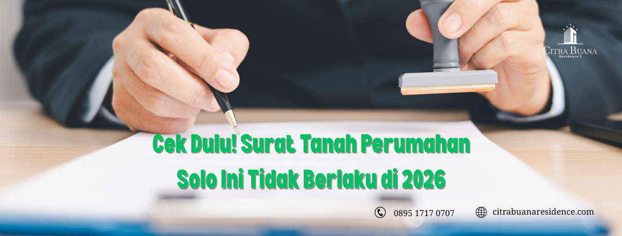 tanah perumahan solo