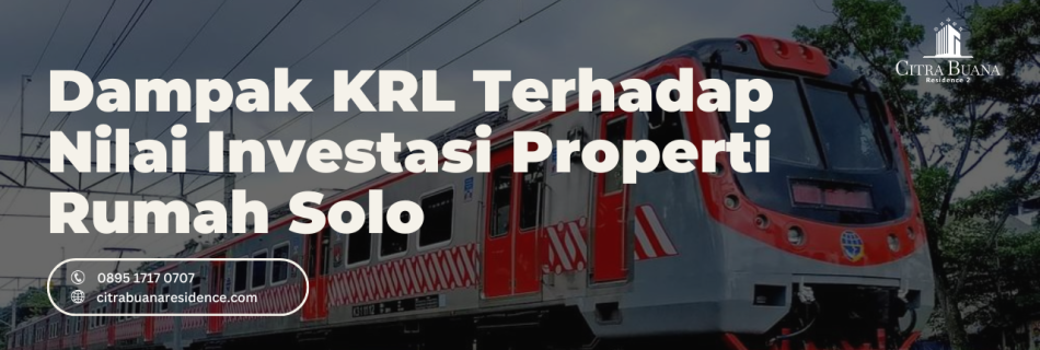 Dampak KRL Rumah Solo