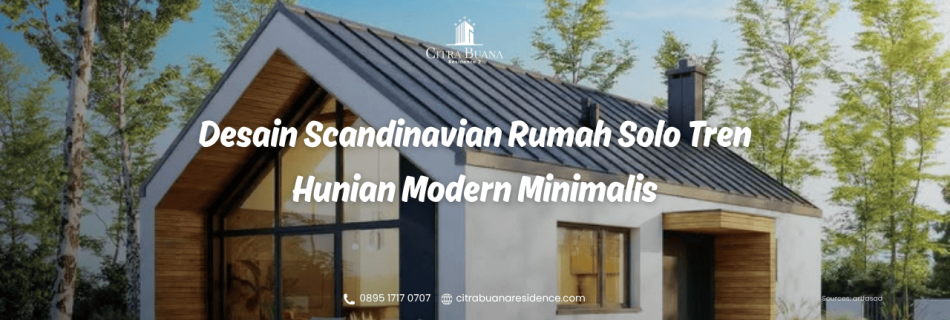Desain Scandinavian Rumah Solo
