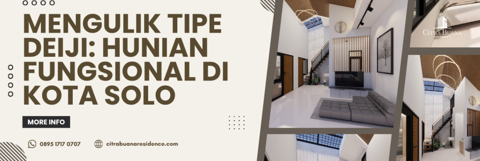 Hunian Fungsional di Solo