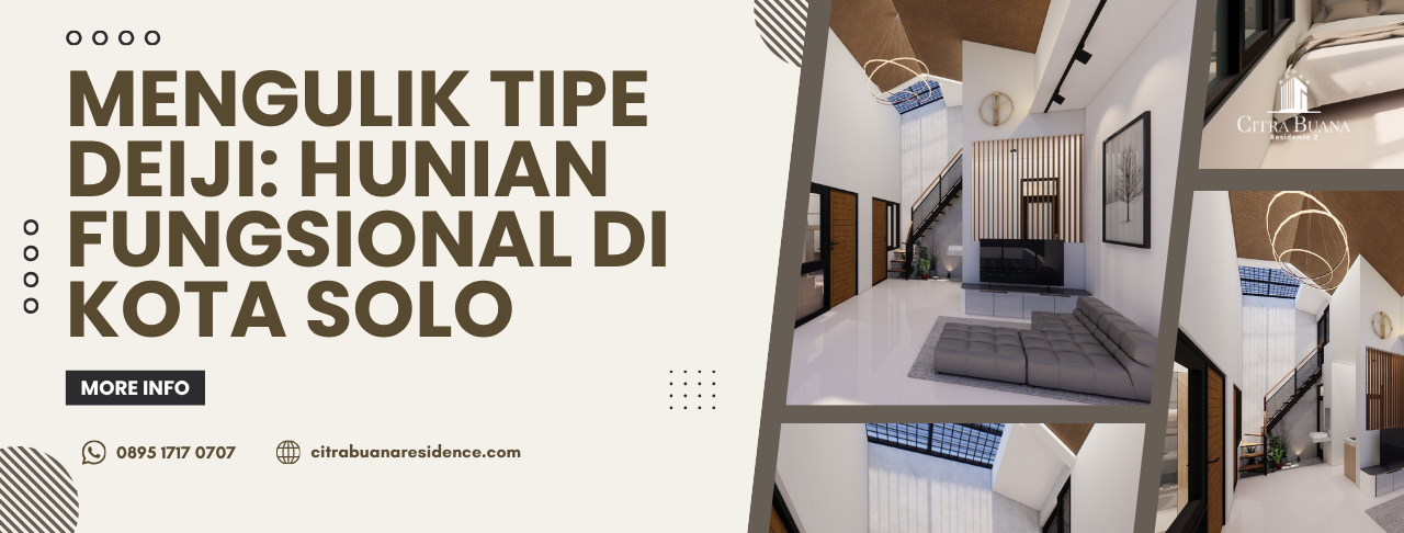 Hunian Fungsional di Solo