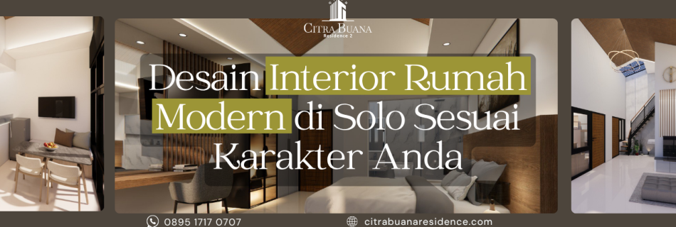 Interior Rumah Modern Solo