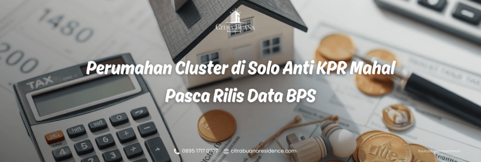 Perumahan cluster di Solo anti KPR mahal