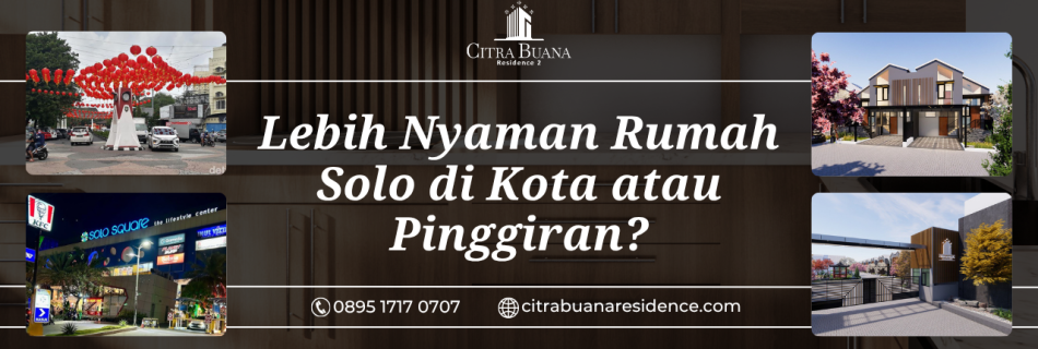 Rumah Nyaman di Solo