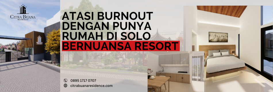 Rumah Solo Bernuansa Resort