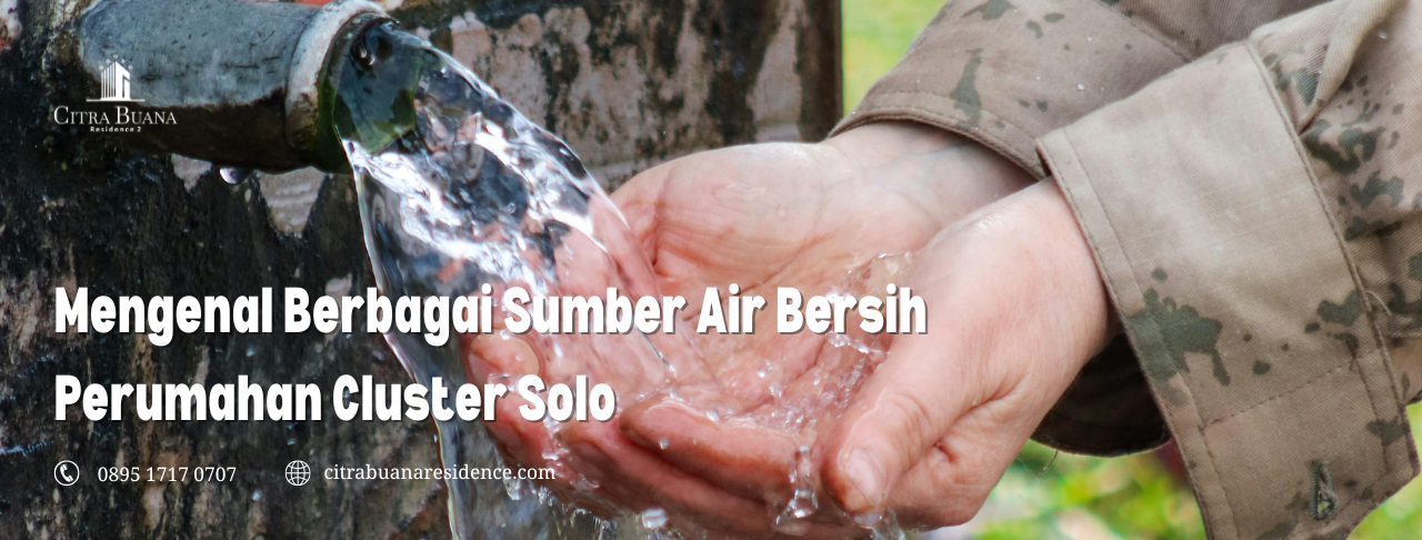 air perumahan cluster solo