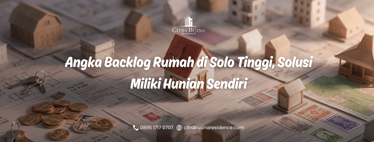 backlog rumah di solo