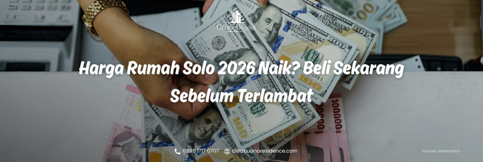 harga rumah solo 2026