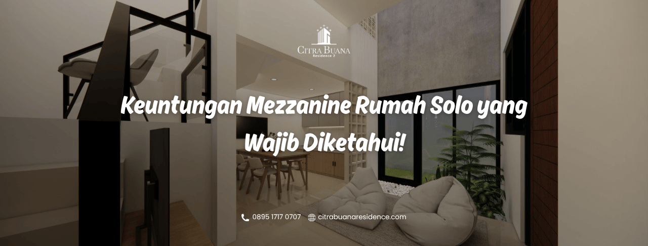 keuntungan mezzanine rumah Solo