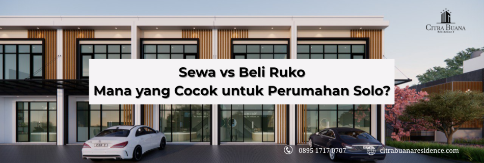 ruko perumahan solo