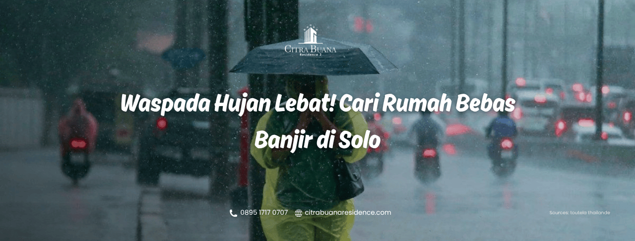 rumah bebas banjir di solo