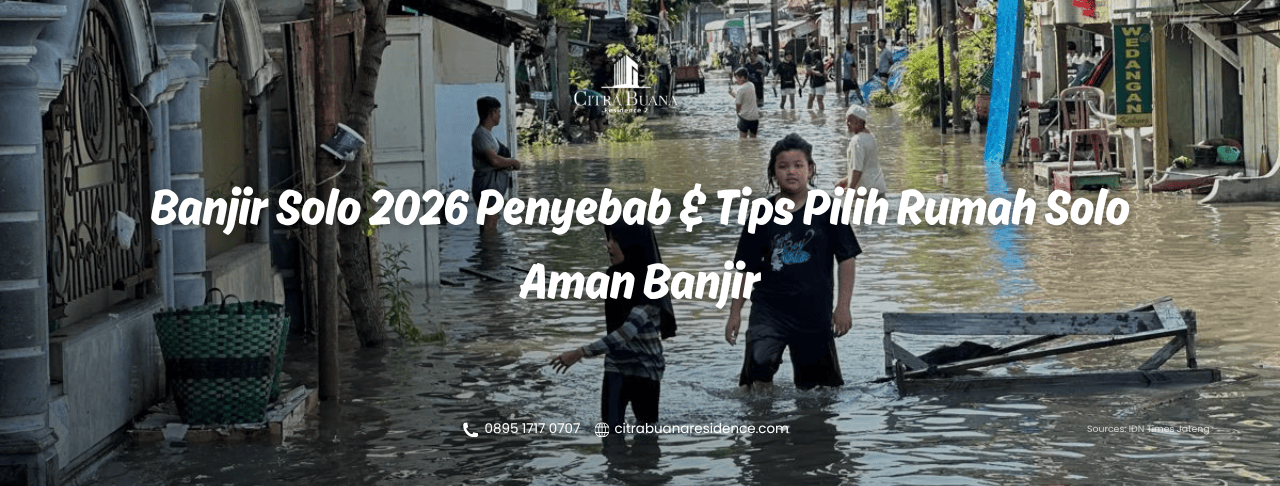 rumah solo aman banjir