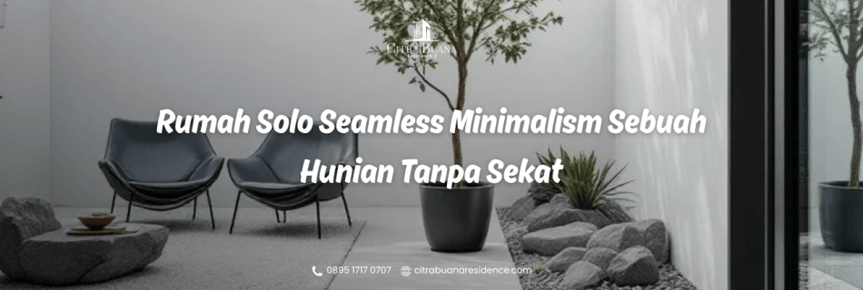 rumah solo seamless minimalism