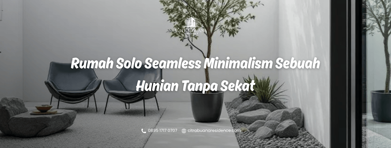rumah solo seamless minimalism
