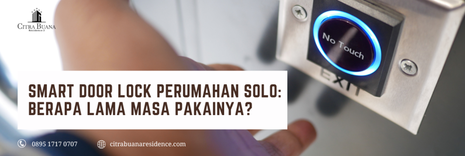 smart door perumahan solo