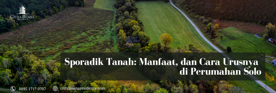 sporadik tanah perumahan solo