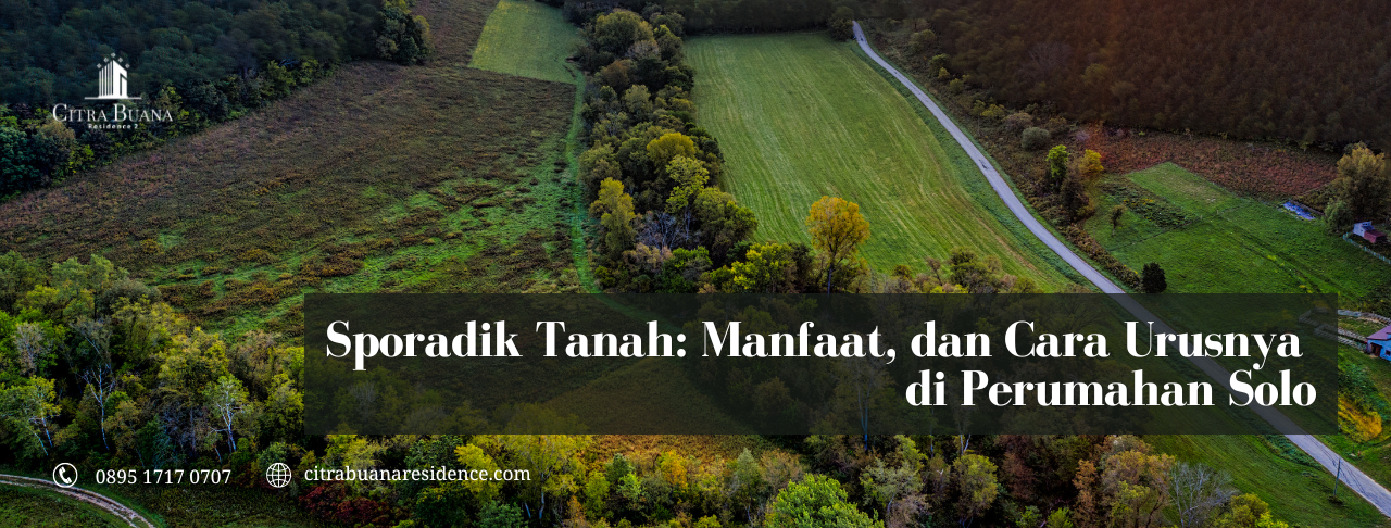 sporadik tanah perumahan solo