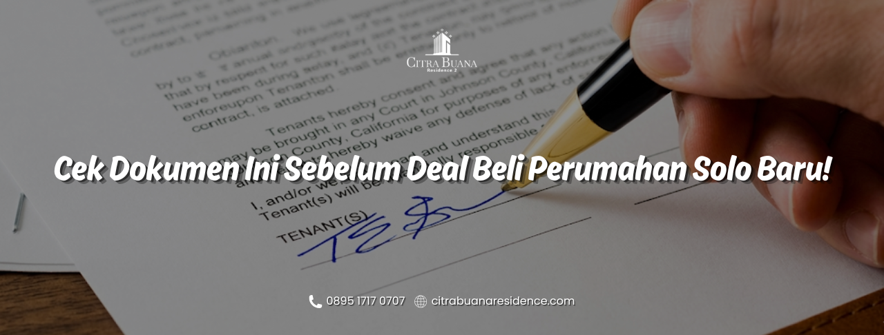 Deal Beli Perumahan Solo