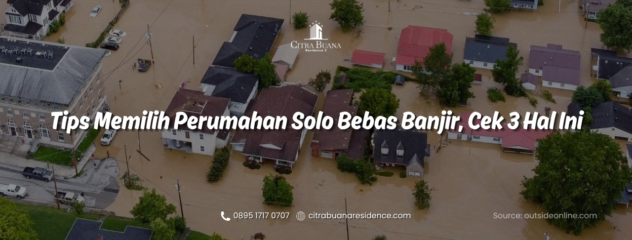 Perumahan Solo bebas banjir