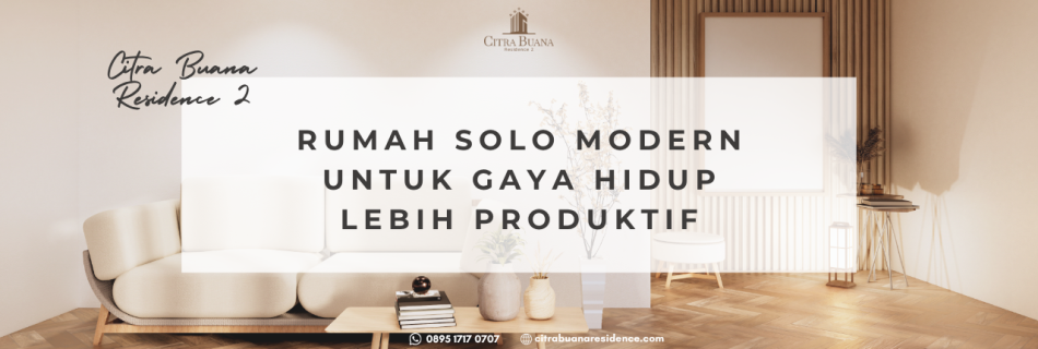 Rumah Solo Modern