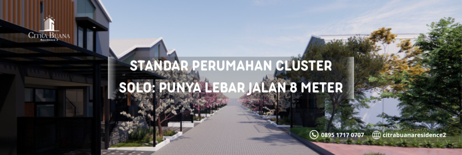 standar perumahan cluster solo