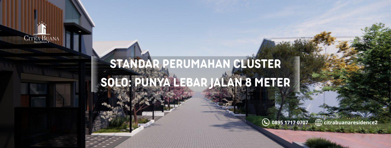 standar perumahan cluster solo