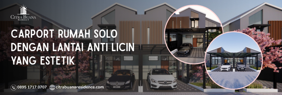 carport rumah Solo