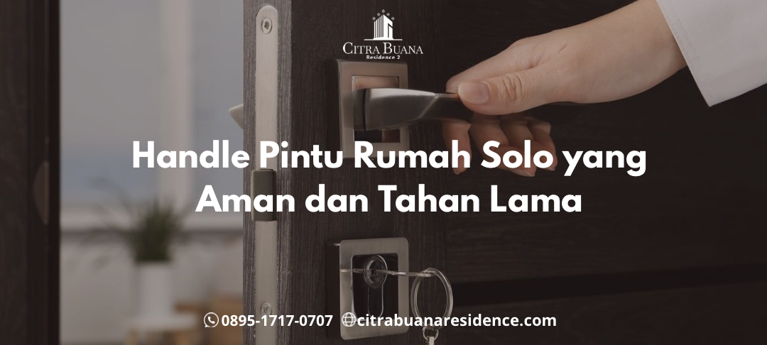 Handle pintu rumah solo