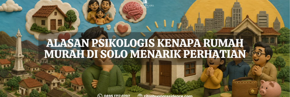Rumah di Solo Murah