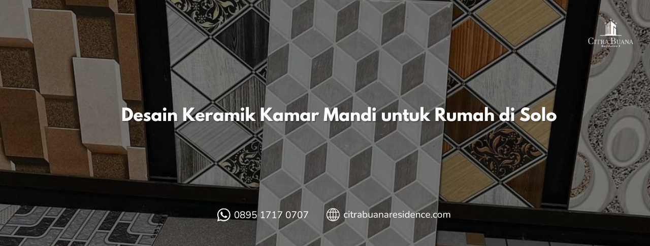 Desain Keramik Kamar Mandi untuk Rumah di Solo