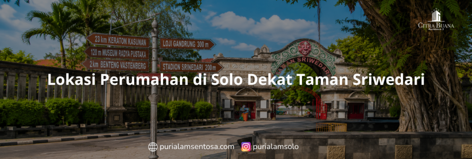 Lokasi Perumahan di Solo Dekat Taman Sriwedari