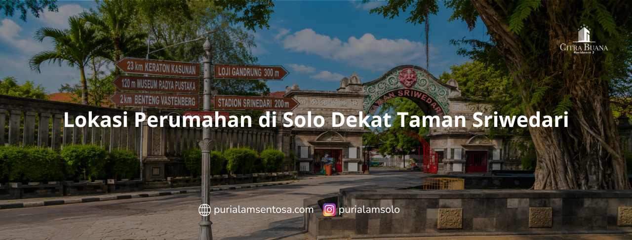 Lokasi Perumahan di Solo Dekat Taman Sriwedari