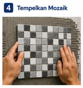 Cara Memasang Mozaik pada Dinding Rumah di Solo