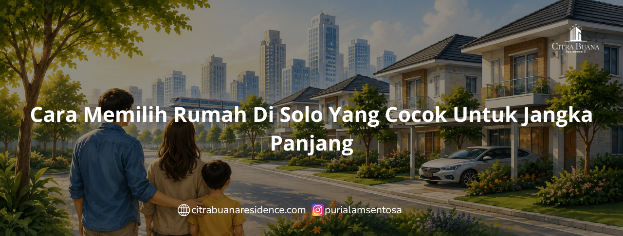 Cara Memilih Rumah Di Solo Yang Cocok Untuk Jangka Panjang
