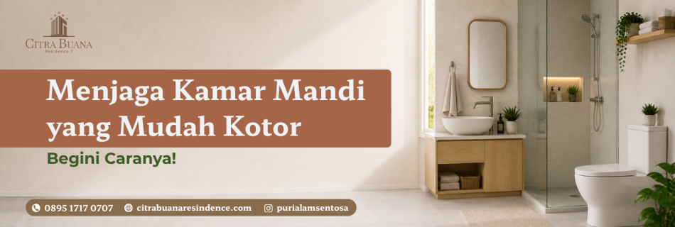 Menjaga Kamar Mandi Rumah Solo Mudah Kotor, Begini Caranya