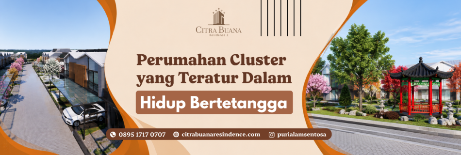 Perumahan Cluster Solo yang Teratur Dalam Hidup Bertetangga